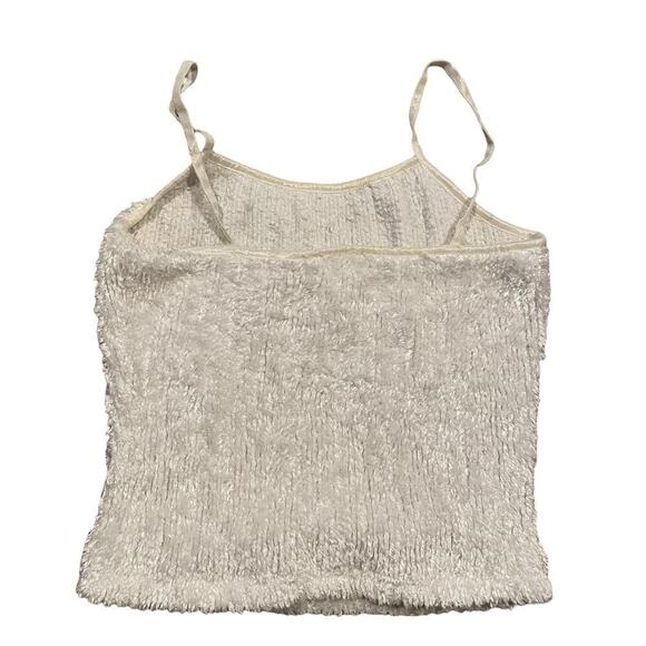 Vintage fuzzy cropped tank top - Picture 4 of 5